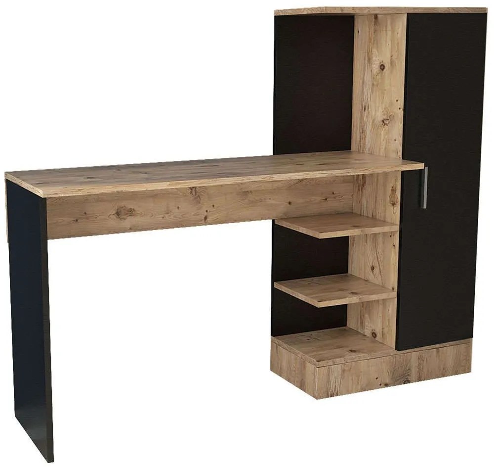 Γραφείο 956LCS1108 152,3x40x120cm Anthracite-Oak