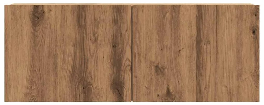 Επίτοιχο ντουλάπι τηλεόρασης Artisan Oak 80x30x30 cm - Καφέ