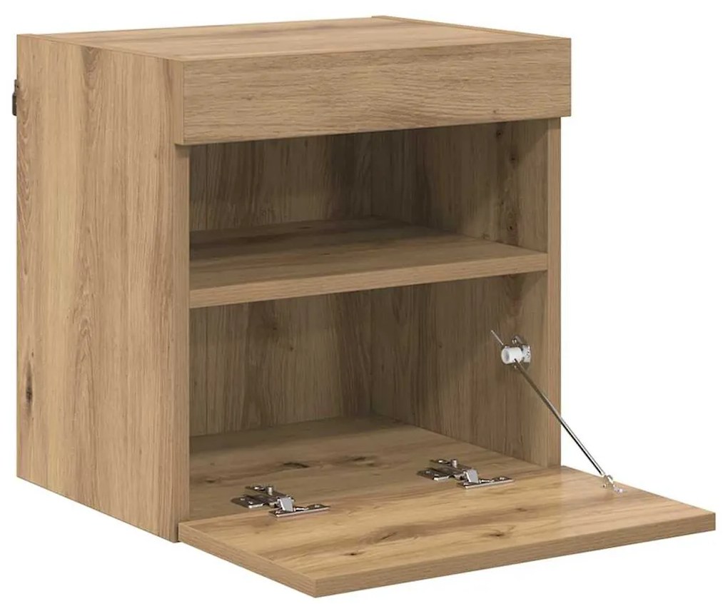 vidaXL Ντουλάπι Τηλεόρασης Τοίχου Artisan Oak 40 x 30 x 40 εκ