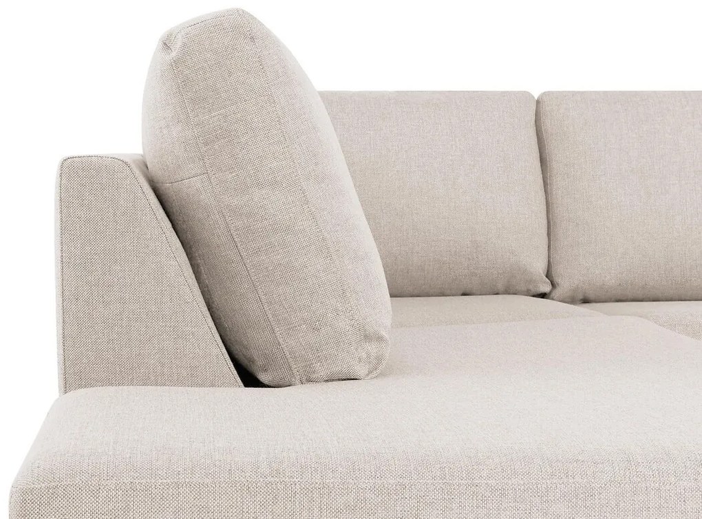 Γωνιακός Καναπές Scandinavian Choice C157, Ανοιχτό καφέ, 344x199x80cm