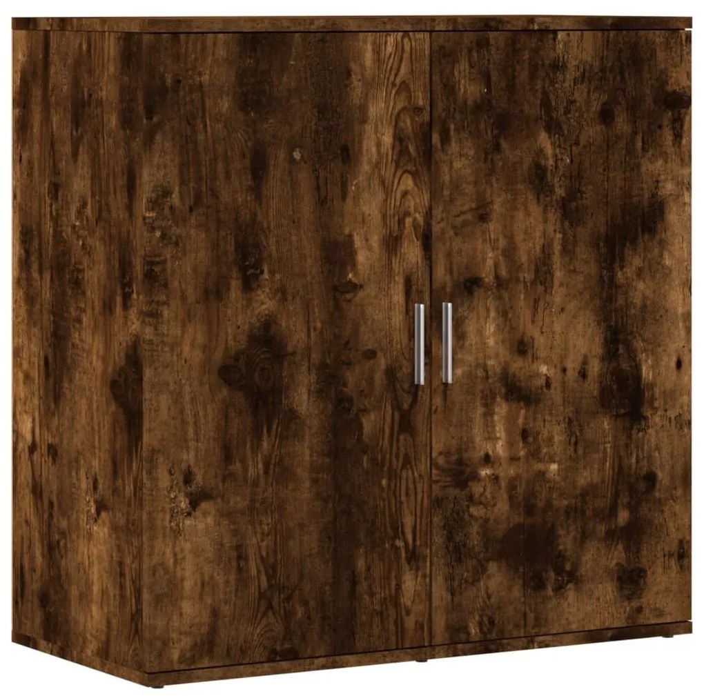 Βοηθητικό Ντουλάπι Καπνιστή Δρυς 79x38x80εκ. Επεξεργασμένο Ξύλο - Καφέ