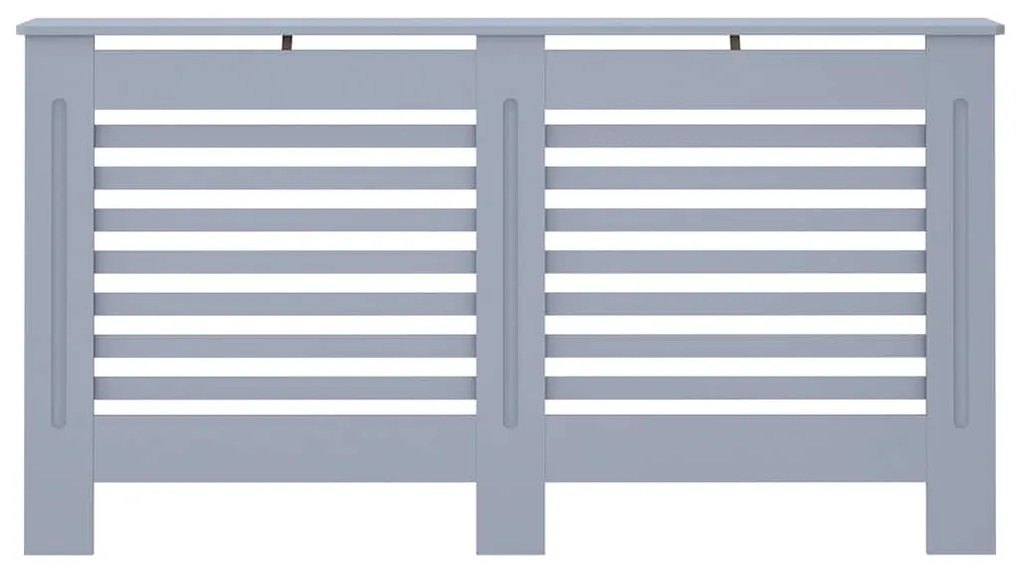 vidaXL Κάλυμμα Καλοριφέρ Ανθρακί 152 x 19 x 81,5 εκ. από MDF