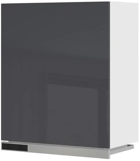 Ντουλάπι κρεμαστό Trinity A7-60-1KU-Anthraki Gualistero - 60.00Χ32.00Χ68.00cm