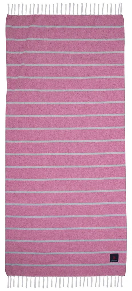 Παρεό (80x170) Greenwich Polo Club Beach 3844 Pink