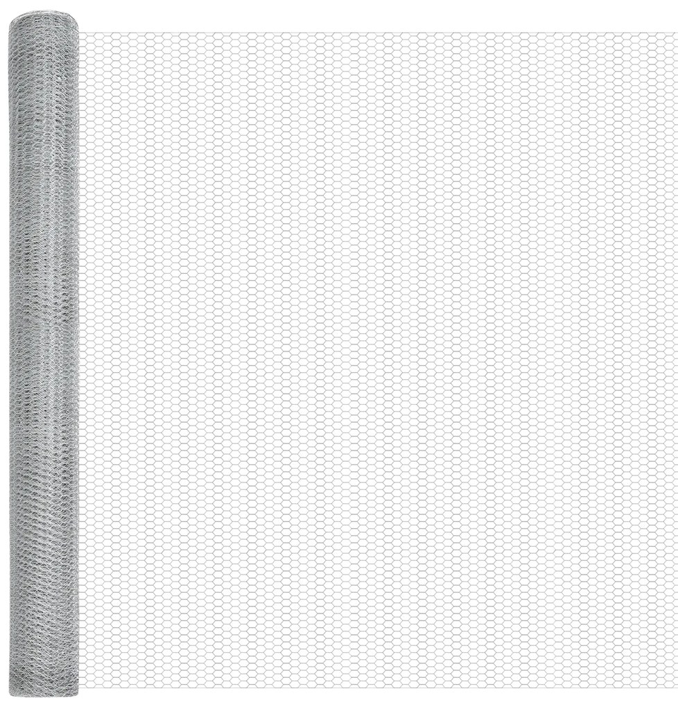 vidaXL Set Φραχτών Σετ 2 Γαλβανισμένος χάλυβας 25 x 1.5 μ Ανθεκτικό