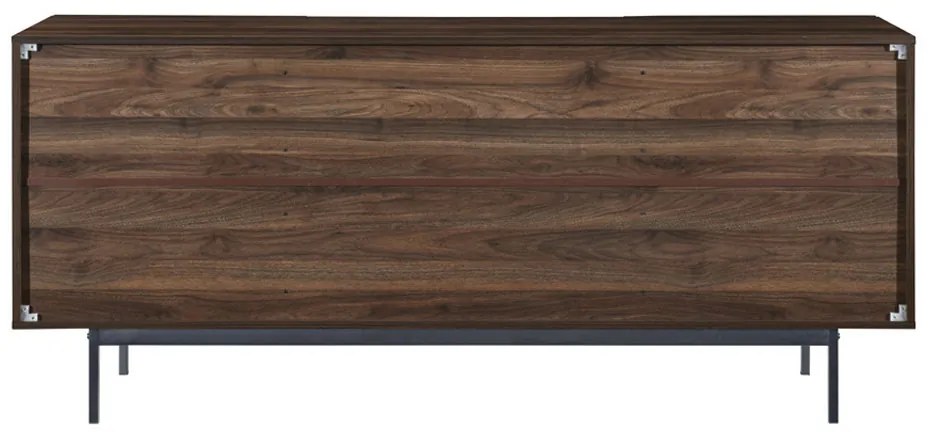 GROOVES ΜΠΟΥΦΕΣ 2ΠΟΡΤΕΣ 2ΣΥΡΤΑΡΙΑ WOTAN OAK ΓΚΡΙ 180x41,5xH80cm - 05-0667 - 05-0667