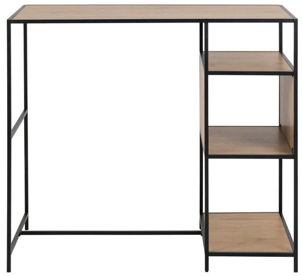 Σετ τραπεζαρίας Oakland 665, 105x60x120cm, Αριθμός θέσεων: 2, Γωνιακό, Στυλ: Βιομηχανικό | Epipla1.gr