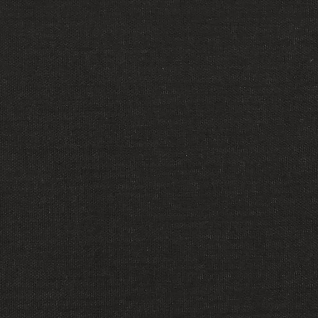 vidaXL Πάγκος Μαύρος 100x35x41 εκ. Υφασμάτινος