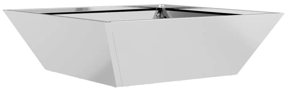 vidaXL Κηπάκι Μπολ Γλάστρες 5 τεμάχια 50x50x15 εκ Γαλβανισμένο Ατσάλι.