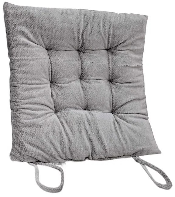 Μαξιλάρι καρέκλας 40x40cm  Γκρι