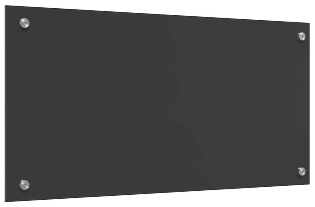 vidaXL Πίσω Πάνελ Κουζίνας Σκούρο γκρι 80 x 40 x 0.6 εκ.