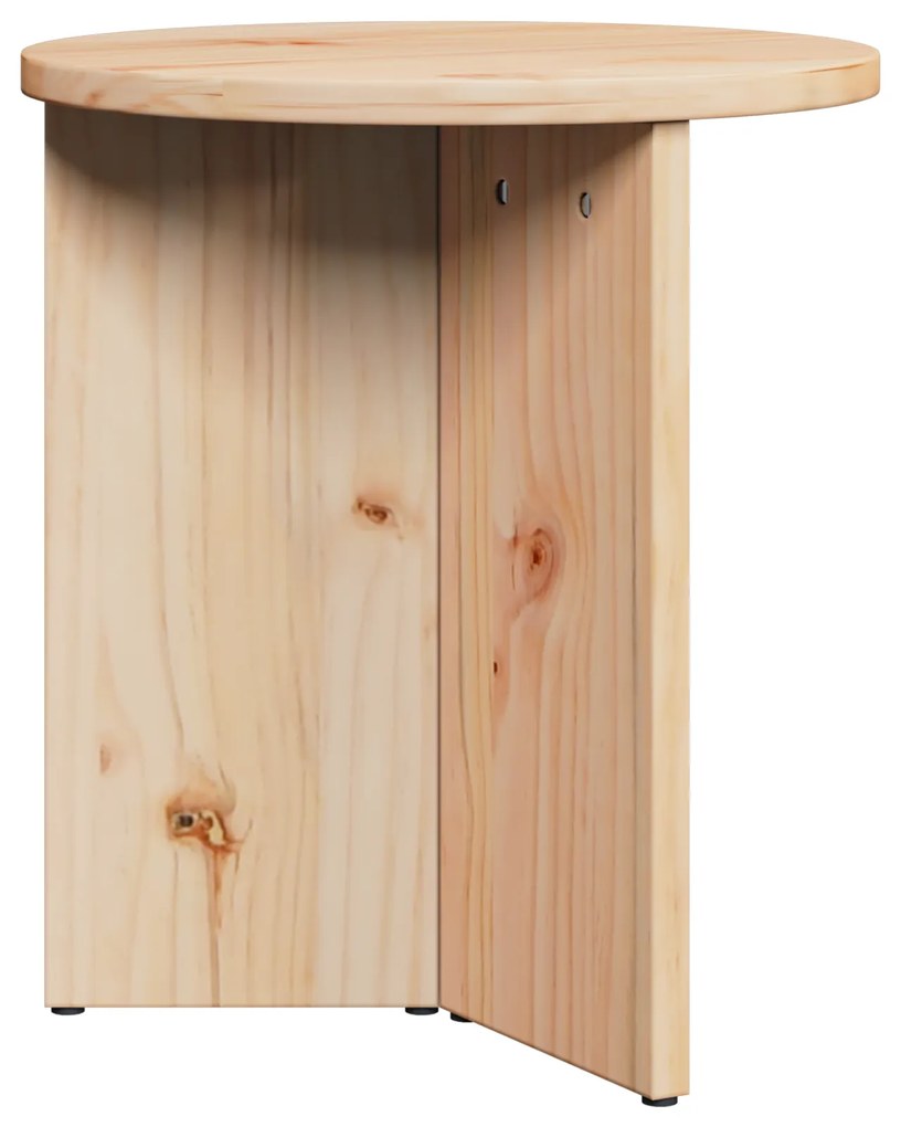 vidaXL Σετ Τραπεζιού Για Καφέ 2 pcs Φυσικό 49 x 49 x 28 εκ