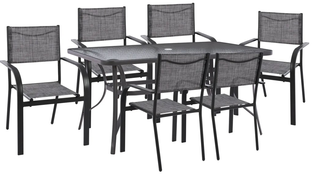 Intrahome ΣΕΤ ΤΡΑΠΕΖΑΡΙΑΣ 7 ΤΜΧ ΤΡΑΠΕΖΙ ΓΚΡΙ 150CASABLANCABU_DHCASABLANCABI90 ΚΑΙ ΚΑΡΕΚΛΑ ΜΕ ΣΧΟΙΝΙ .01 intraho-0008068