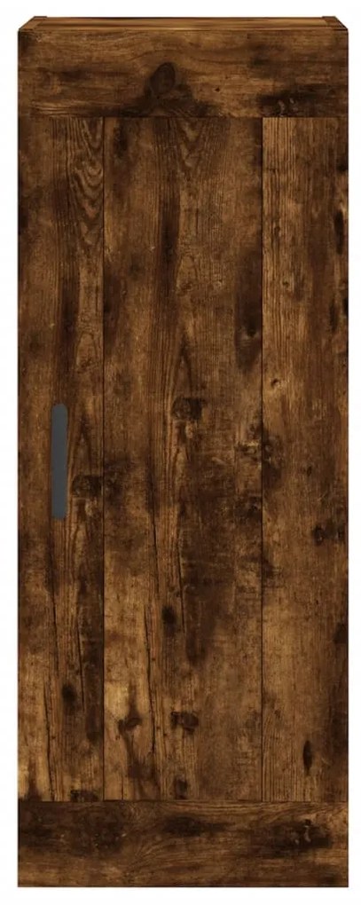vidaXL Ντουλάπι Καπνιστή δρυς 34,5x34x180 εκ. από Επεξεργασμένο Ξύλο