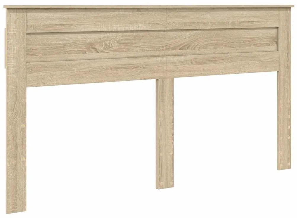 vidaXL Κεφαλάρι με κεφαλάρι Δρύς Sonoma 180 cm Επεξεργασμένο ξύλο