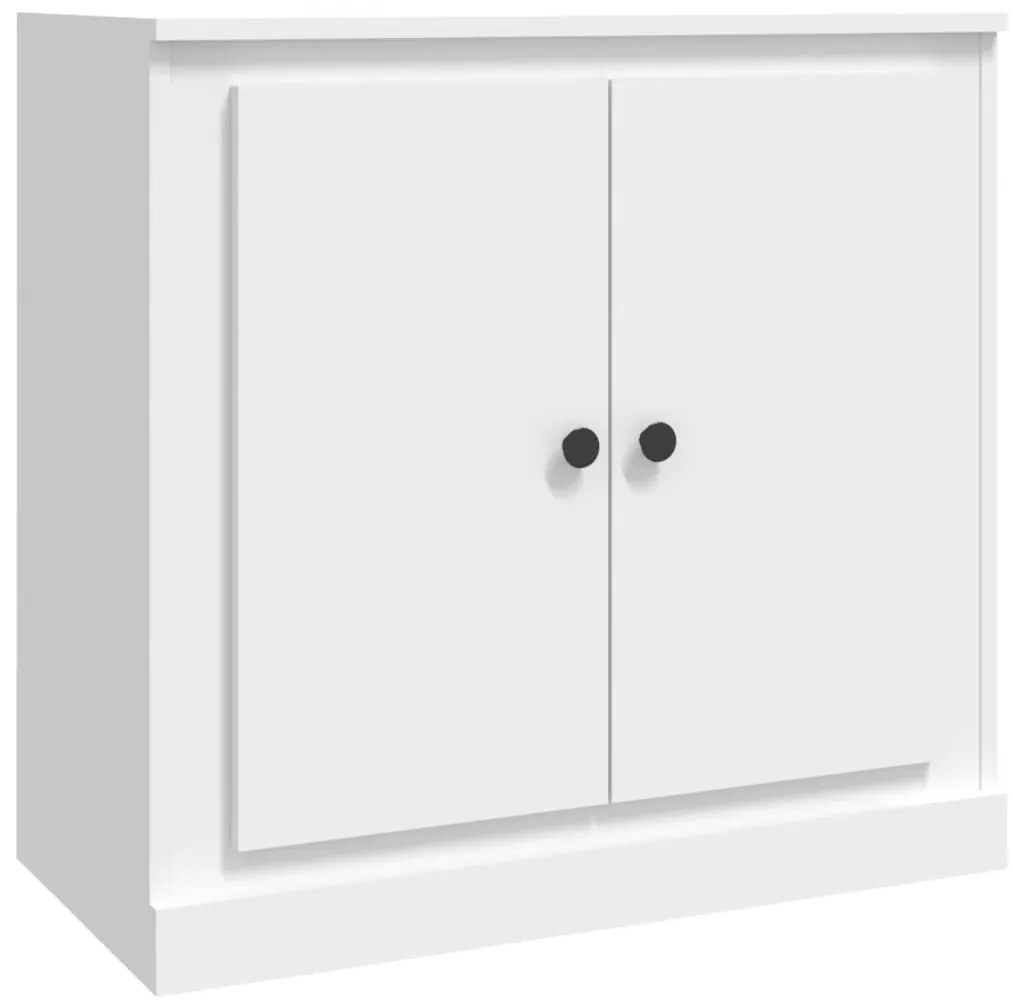vidaXL Ντουλάπι Λευκό 70 x 35,5 x 67,5 εκ. από Επεξεργασμένο Ξύλο
