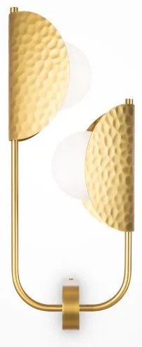 Απλίκα Φωτιστικό Τοίχου 2xG9 Ορείχαλκος Tropic MOD164WL-02BS Maytoni MOD164WL-02BS Ορείχαλκος