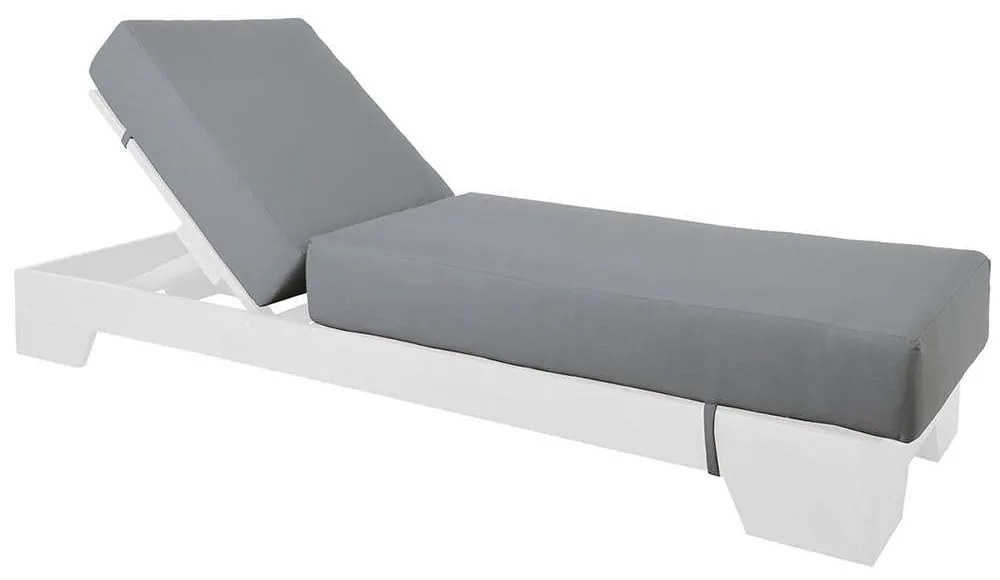 Μαξιλάρι Ξαπλώστρας Verano Ε226,Μ2 B' Water Repellent 208(76+132)x69/20cm Grey
