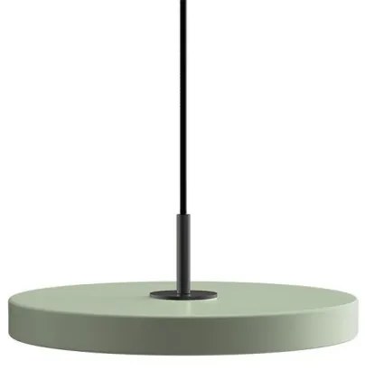 Κρεμαστό Φωτιστικό Οροφής LED 14W Φ31cm Μαύρο Φινίρισμα Asteria Umage-2431C4175-Σιέλ/Βεραμάν/Μέντα 2431C4175