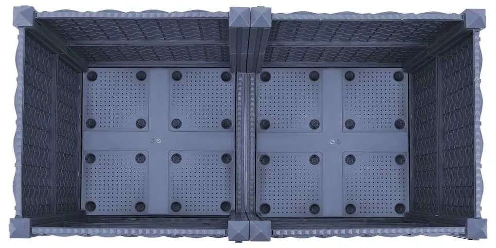 vidaXL Ζαρντινιέρα 80 x 40 x 38 εκ. από Πολυπροπυλένιο