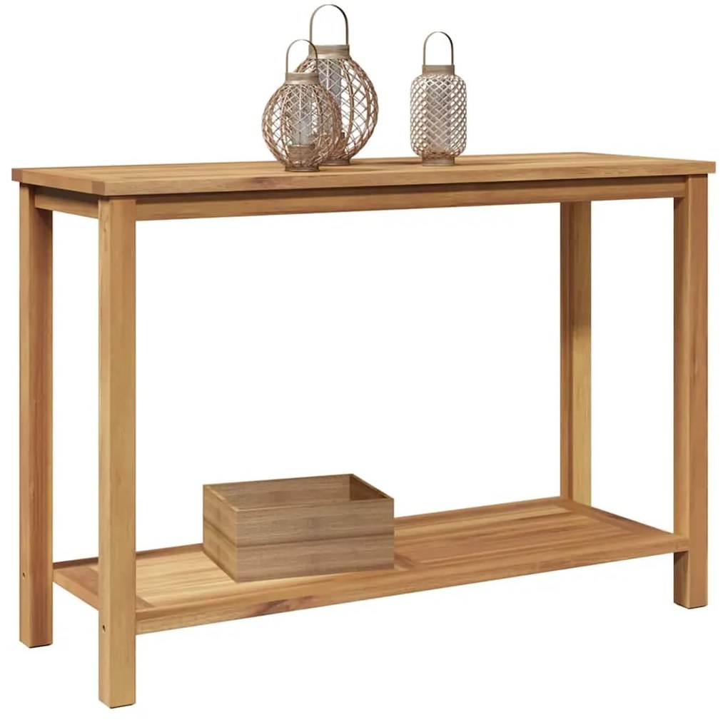 vidaXL Τραπεζάκι σαλονιού Καφέ 110 x 40 x 45 cm Μασίφ ξύλο teak