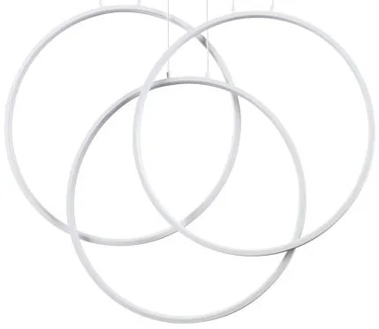 Κρεμαστό Φωτιστικό Οροφής LED 82W Λευκό Frame 269351 Ideal Lux 269351