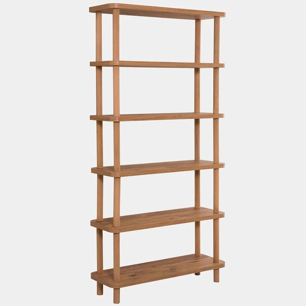 Ραφιέρα Δαπέδου Gala 688DRA1202 80x28x168,5cm Pine