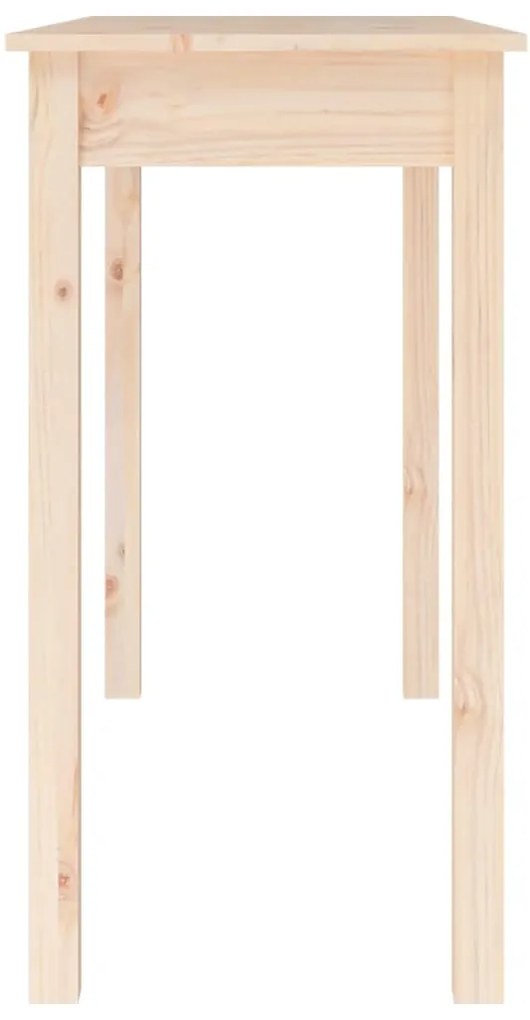vidaXL Τραπέζι Κονσόλα 110 x 40 x 75 εκ. από Μασίφ Ξύλο Πεύκου