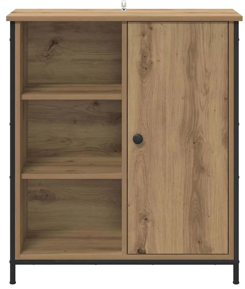 vidaXL Πλαϊνό γραφείο Artisan Oak 70 x 30 x 80 εκ. Επεξεργασμένο ξύλο
