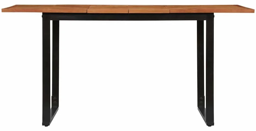 vidaXL Τραπεζαρία 160 x 80 x 75 εκ. από Μασίφ Ξύλο Ακακίας