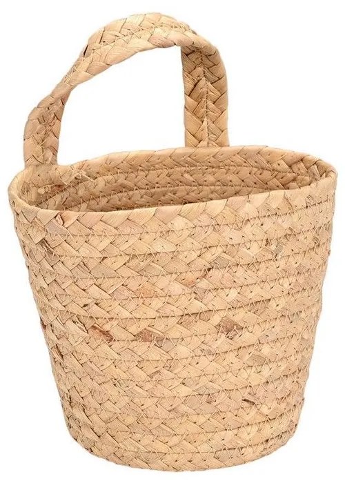 Καλάθι Κρεμαστό Florana 02-29630 15x15x23cm Natural Estia Υδροϋάκινθος