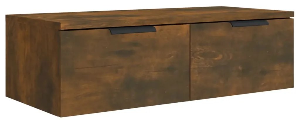 vidaXL Ντουλάπι Τοίχου Καπνιστή Δρυς 68x30x20 εκ. Επεξεργασμένο Ξύλο