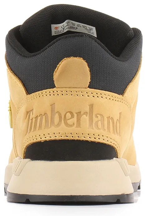 Παιδικά Μποτάκια Timberland Sprint Trekker Mid Δέρμα Νούμπουκ Wheat