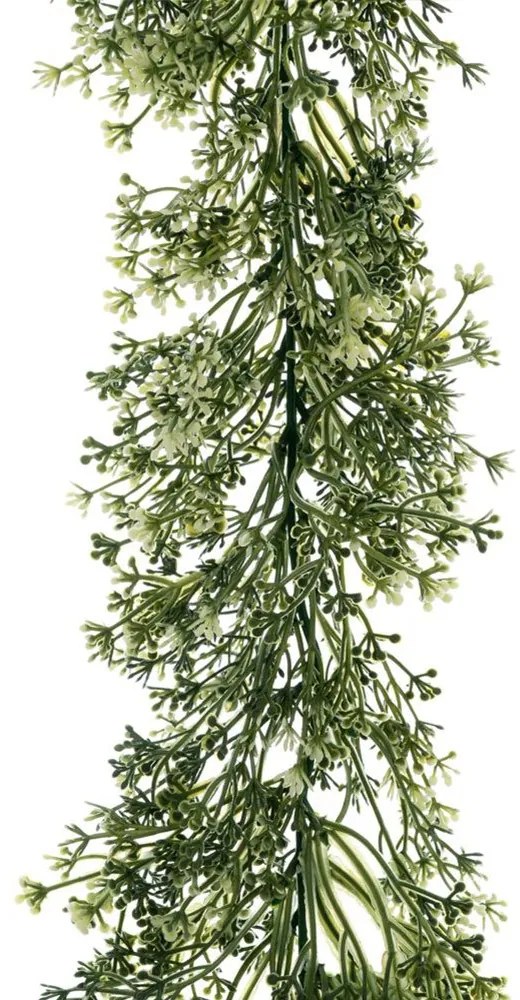 Γιρλάντα Ψιλολούλουδο 89911 180cm Green-White