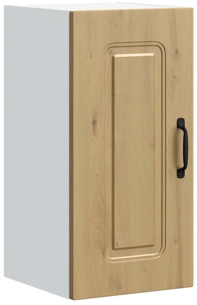 ντουλάπι τοίχου κουζίνας "Kalmar" Artisan Oak Engineered Wood - Καφέ