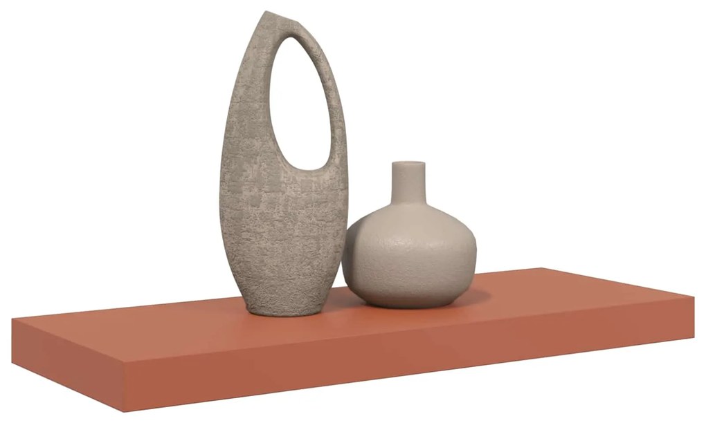 vidaXL Ράφι Τοίχου Κόκκινο 50 x 23 x 4 εκ. Επεξεργασμένο ξύλο