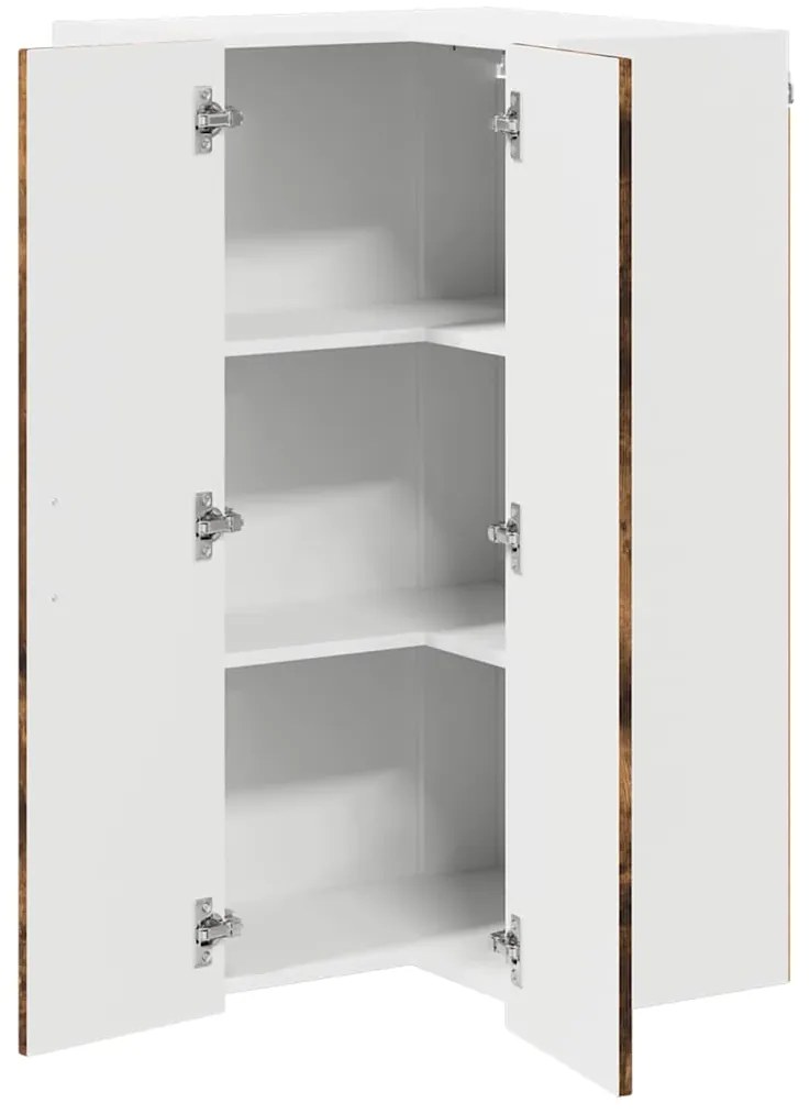 vidaXL Ντουλάπα Κουζίνας Kalmar Καπνιστό Δρύς 57 x 57 x 100 εκ.