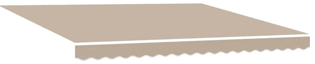 vidaXL Σκηνίτσα Αναδιπλούμενη Μπεζ 400 x 300 εκ Ύφασμα και αλουμίνιο