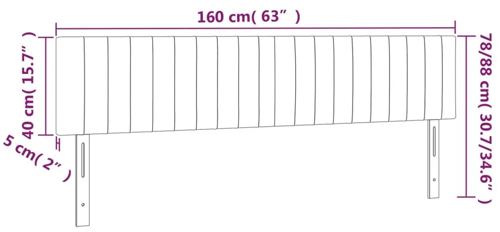 ΚΕΦΑΛΑΡΙ ΚΡΕΒΑΤΙΟΥ LED ΜΠΛΕ 160X5X78/88 ΕΚ. ΥΦΑΣΜΑΤΙΝΟ 3121862