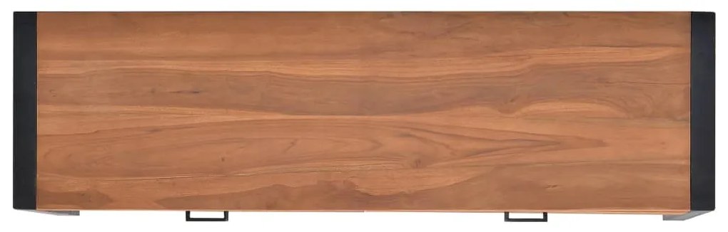 vidaXL Γραφείο με 2 Συρτάρια 140 x 40 x 75 εκ. Ξύλο Teak