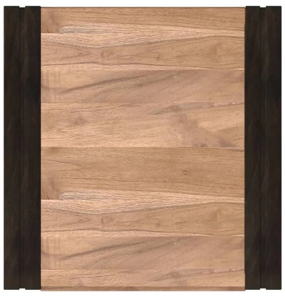 vidaXL Έπιπλο Μπάνιου 45 x 45 x 35 εκ. από Μασίφ Ξύλο Teak