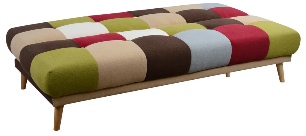 ΚΑΝΑΠΕΣ ΚΡΕΒΑΤΙ 3Θ HM3003 LEONARDO MIXED COLOR 180x80x75Υεκ.