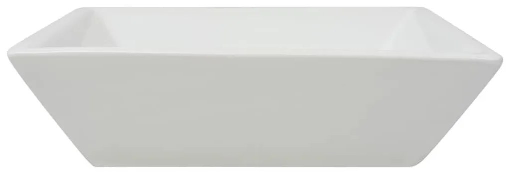 Νιπτήρας Τετράγωνος Λευκός 41,5 x 41,5 x 12 εκ. Κεραμικός - Λευκό