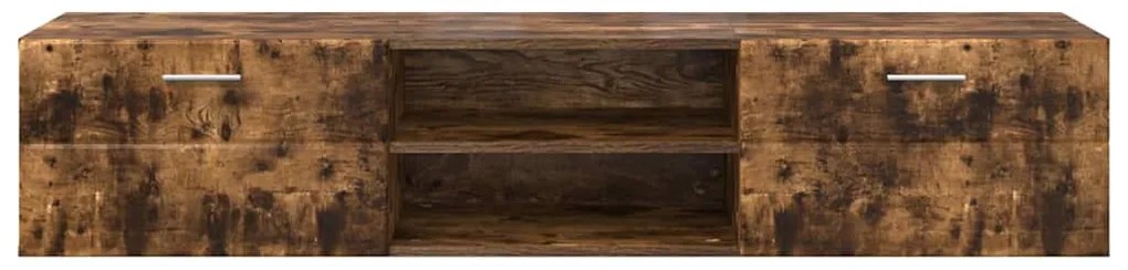vidaXL Ντουλάπι TV Καπνιστή δρυς 150 x 39 x 30 εκ Επεξεργασμένο ξύλο