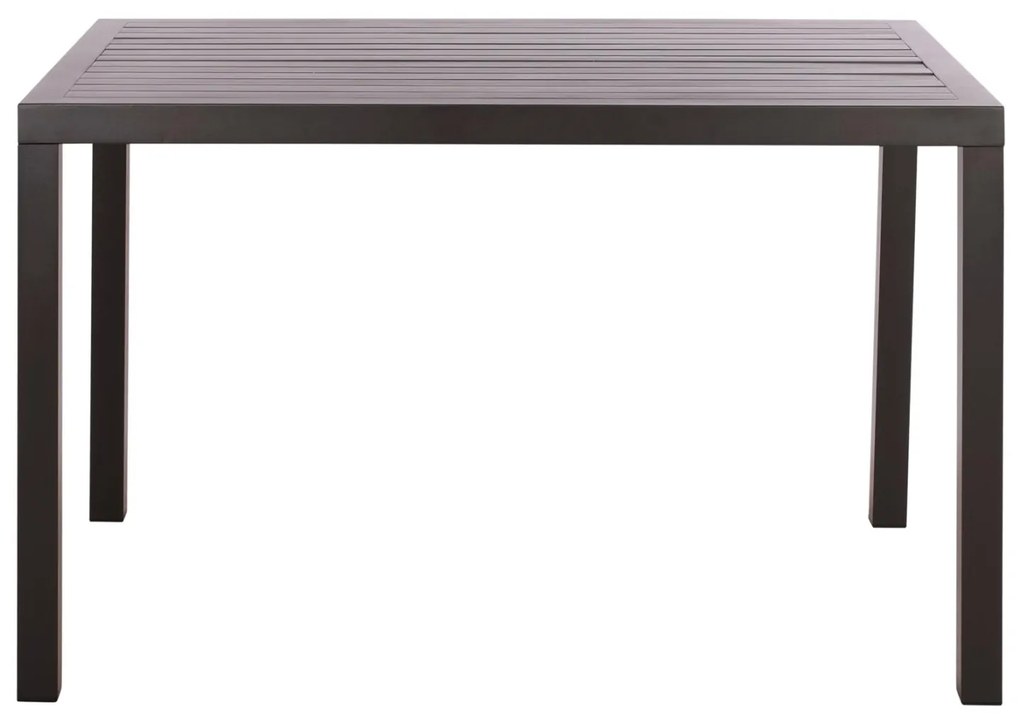 Τραπεζάκι SAHIRA Αλουμινίου Ανθρακί 140x80x75,5Υ εκ. 140x80x75.5 εκ.