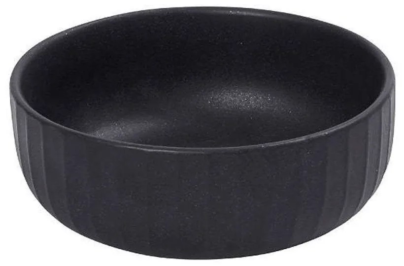 Μπωλ Σερβιρίσματος Στρογγυλό Βαθύ Gobi OW2035K6 11,5x5cm Black Espiel Porcelain