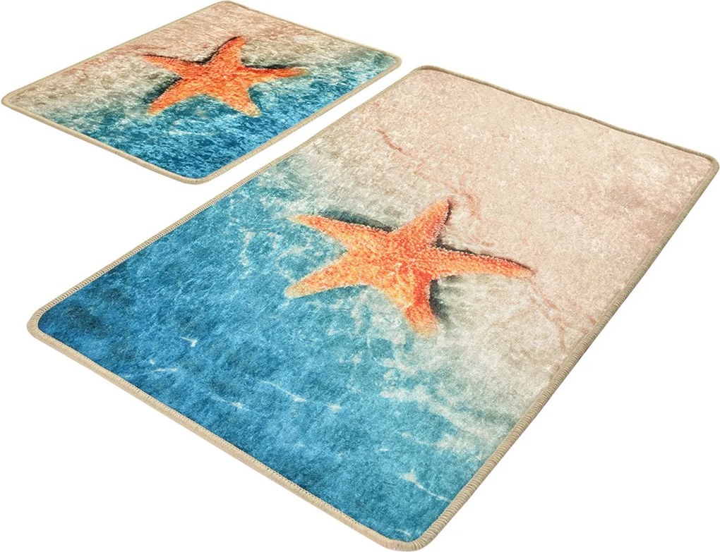 Bathmat Set (2 Pieces) Stella Multicolor