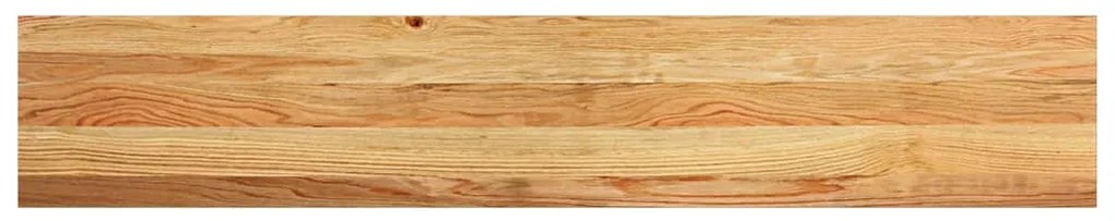 vidaXL Περβάζια παραθύρων 2 τεμ. Αν. Καφέ 140x30x2εκ. Μασίφ Ξύλο Δρυός