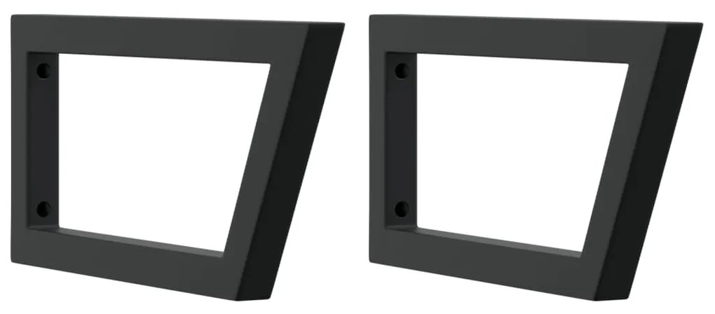 vidaXL Ράφι Νιπτήρα Τοίχου από Ατσάλι / Μασίφ Ξύλο Ακακίας