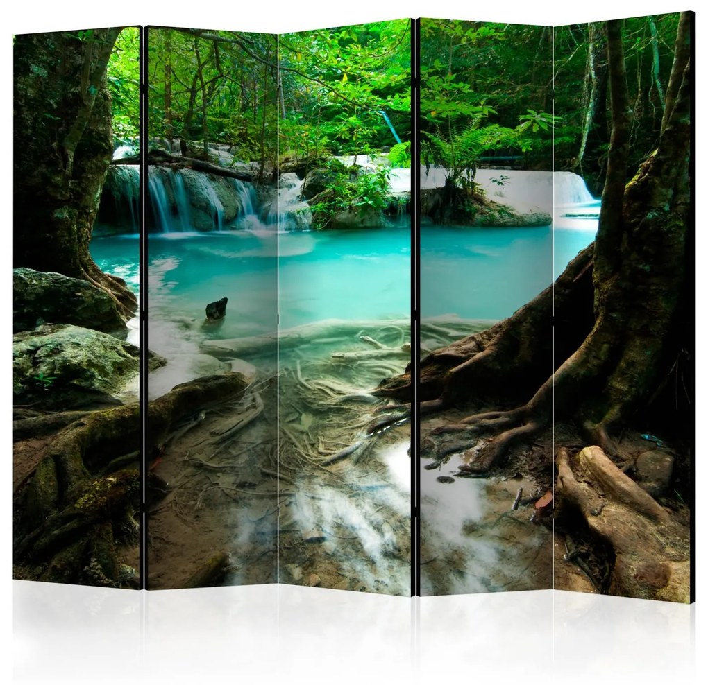 Διαχωριστικό με 5 τμήματα - Crystal Clear Water II [Room Dividers] 225x172